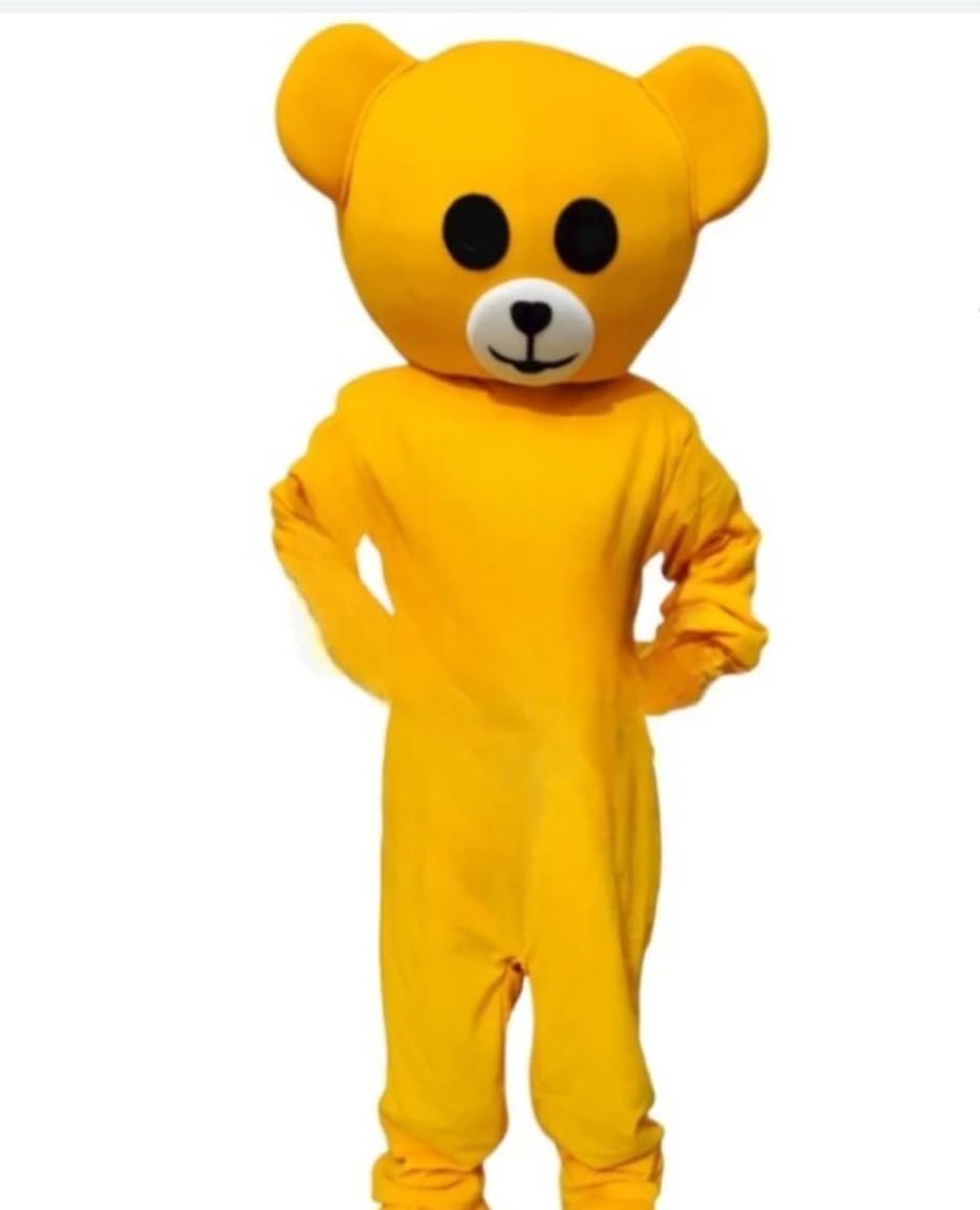 Costume King Smart yellow Teddy Bear Mascot For Prank Dress Costume Events Theme and Birthday Party & Wedding Party (B0D8R3R953) Amazon Price History, Amazon Price Tracker