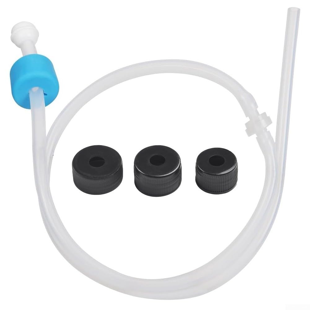 Tube d'extension de distributeur de savon pour évier de cuisine - Tuyau en silicone de 1 m pour comptoir - Système de pompe à savon liquide - Tube de recharge étendu pour grande bouteille de détergent