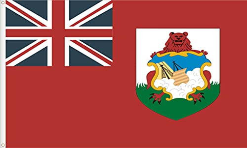 BANDERA DE ISLAS BERMUDAS. CALIDAD RASO ESTANDAR. MEDIDA GRANDE 150X90