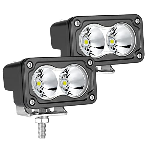 Image of LED Pods 3 Inch Driving Light Bar Pod Off-road Spot Light | 2Pcs 40W Waterproof CREE Work Light Cube Backup Reverse Light Auxiliary Fog Light for Truck ATV UTV Motorcycle Boat Offroad
