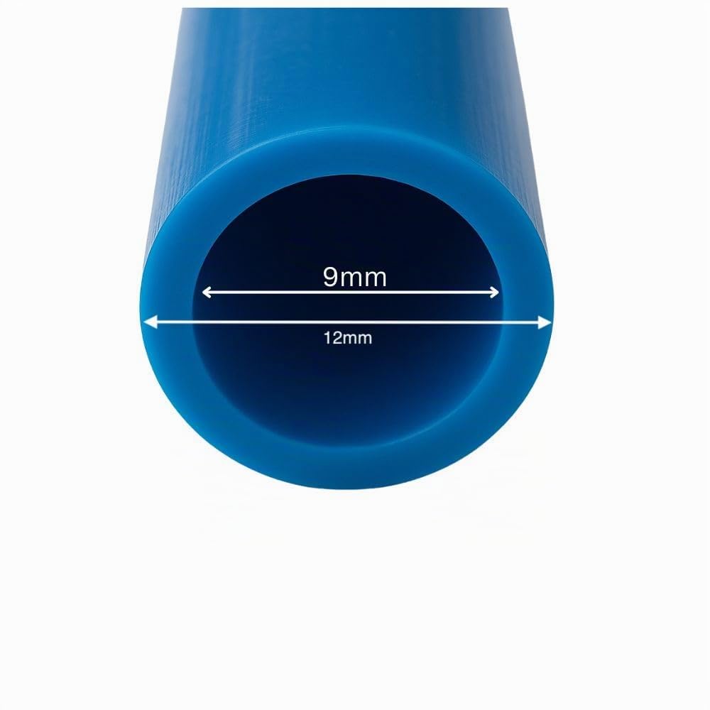 John Guest - Tubo dell'acqua blu da 12 mm, diametro esterno 12 mm, diametro esterno 9 mm, 10 m
