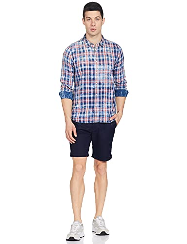 Image of Pepe Jeans Men's Checkered Slim Fit Casual Shirt