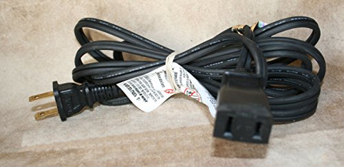 Power Cord for Teac A Series & Sony Pioneer 2 Prong/Socket Reel to Reel Decks