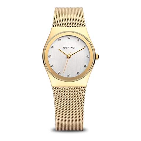 Reloj de pulsera BERING Mujer Análoga Cuarzo de colección con Acero inoxidable Pulsera y Cristal de zafiro Cover