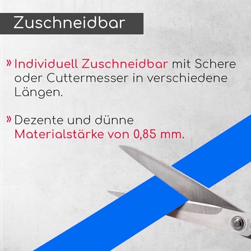 5x Magnet-Streifen farbig sortiert I ca. 1 cm x 1 m Magnetband zum markieren einteilen auf Whiteboards Lager-Regale Kalender I Magnet-Etiketten I mag210