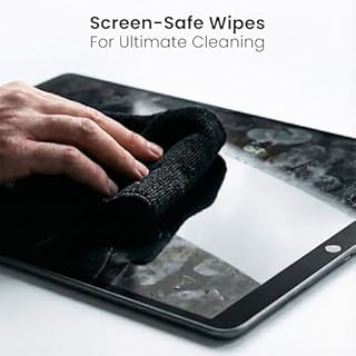 EVEO Screen Cleaner Spray - Large Screen Cleaner Bottle - TV Screen Cleaner, Computer Screen Cleaner, for Laptop, Phone, Ipad - Computer Cleaning kit Electronic Cleaner (1 Pack)