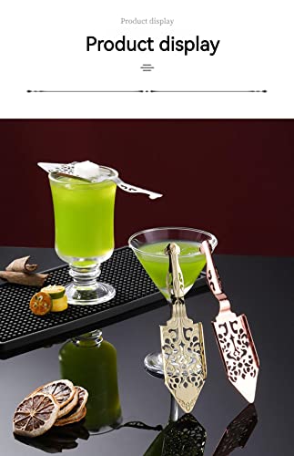 image for YUHWYI 2 pieces of Absinthe Spoon, Stainless Steel Absinthe Spoons Vin