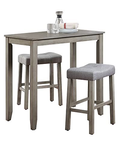 Nathaniel-Home-3-Piece-Table-Set-Counter-Height-Dining-Furniture-One-Bench-and-Two-Saddle-Stools-Gray