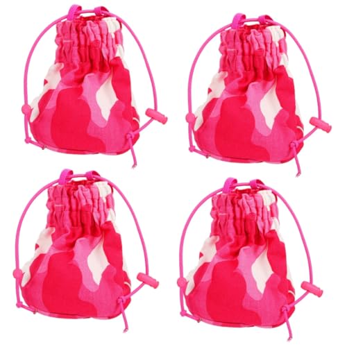 DEARMAMY 4 Piezas capota para secador de pelo ondulado productos de secador de cabello bolsa fin difusor de secador bolso difusor secador de pelo lienzo de agoldón