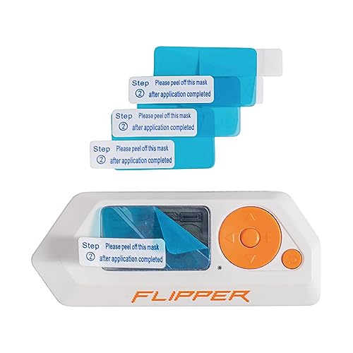 SINKAA 3 Pack Screen Protectors for Flipper Zero, 9H Hardness, Scratch Resistant, Easy Installation