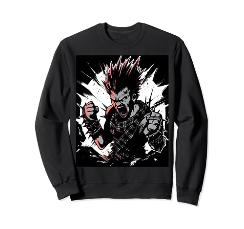 Grito de mudança: Vocalistas de Punk Rock camisola