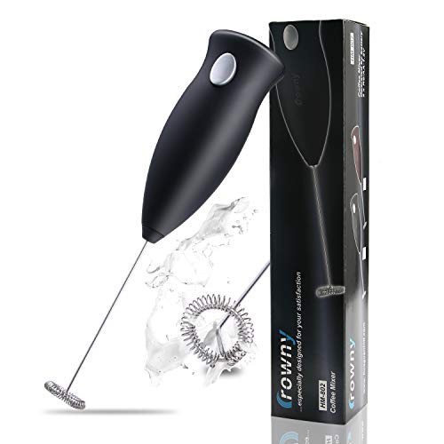 Milk Frother Handheld Foam Maker for Lattes - Whisk Drink Mixer for Bulletproof