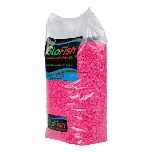 Image of GloFish 5-Pound Aquarium Gravel Bag, Black with White Fluorescent