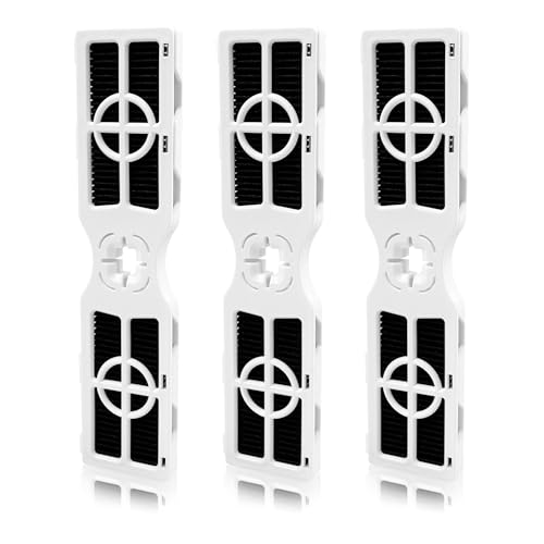 S SMILEFIL 3 Pack AF-2 RAF-2 Replacement Refrigerator Air Filter Compatible with Frigidaire FRGPAAF2 PureAir Refrigerator Air Filter