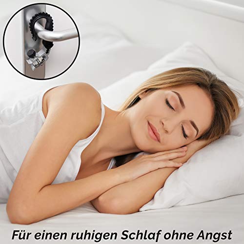 Cal Crocodile -Türsicherung für Profilzylinder, Schlüsselarretierung, Einbruchschutz für die Haustür - Wohnungstür