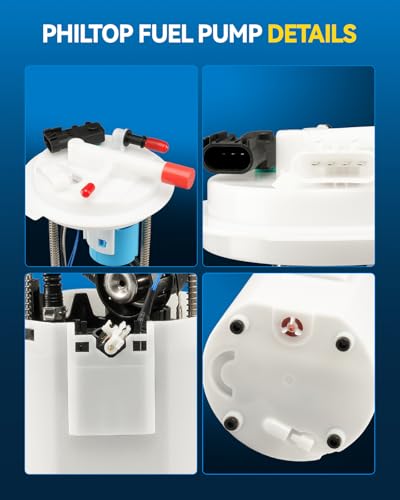 Image of PHILTOP Fuel Pump Assembly Fit for 2007-2008 Sierra 1500 5.3L /Silverado 1500 5.3L, 2007-2008 Silverado 2500 HD /Sierra 2500 HD /Silverado 3500 HD /Sierra 3500 HD 6.0L Fuel Pumps Replaces E3750M