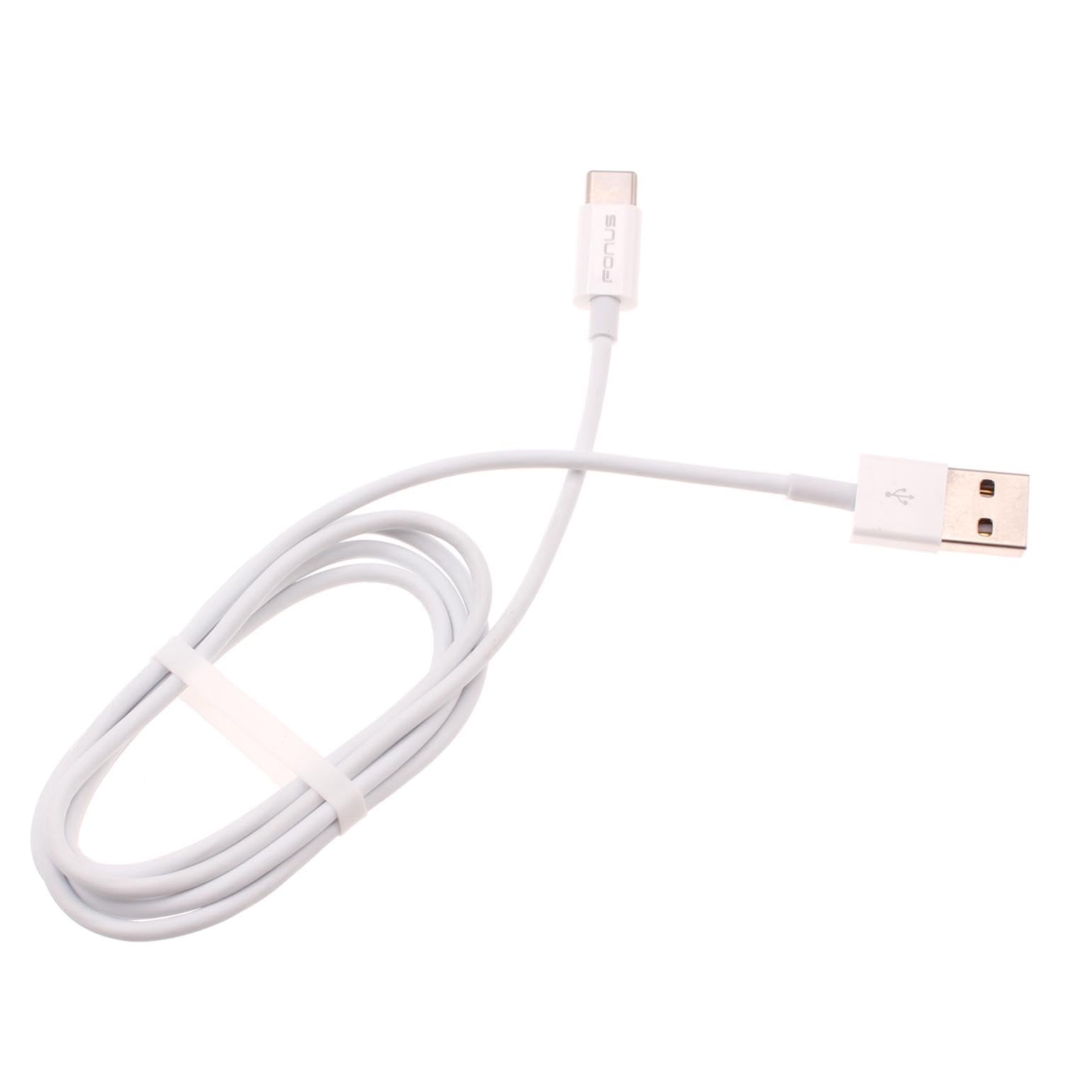 Cable USB-C tipo C de 3 pies, cargador rápido compatible con Samsung Galaxy S24/S23/S22 Ultra, cable de alimentación USB Sync