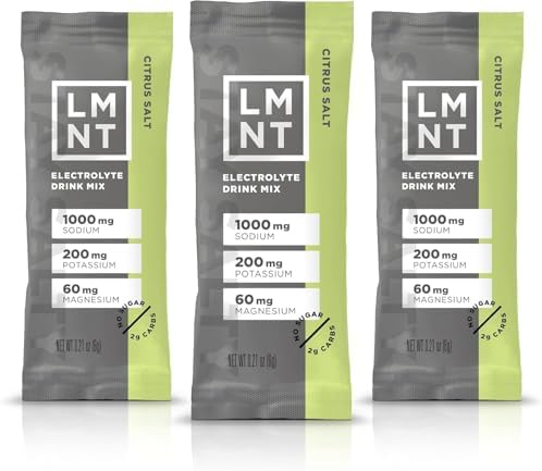 LMNT Zero Sugar Electrolytes - Citrus Salt | Drink Mix | 30-Count