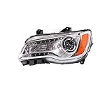  EDA PREMIUM carro Faros Izquierda 68143003AC adecuado para CHRYSLER 300C 2011-2014 SEDÁN; Cromo