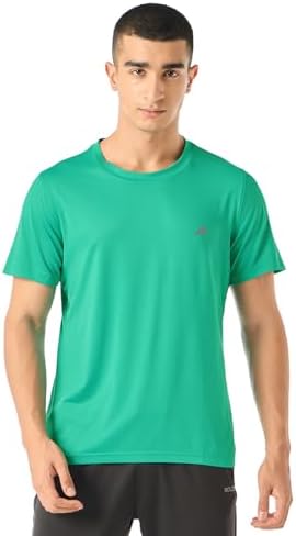 Boldfit Gym T Shirts for Men Workout Breathable T Shirt for Man Active Wear Sports Tshirt for Men Lightweight Gym Tshirts for Man Dry Fit Running T Shirts for Boys Regular Fit Sports Tshirts
