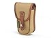 Billingham Avea 3 Khaki Canvas Pouch with Tan Leather Trim