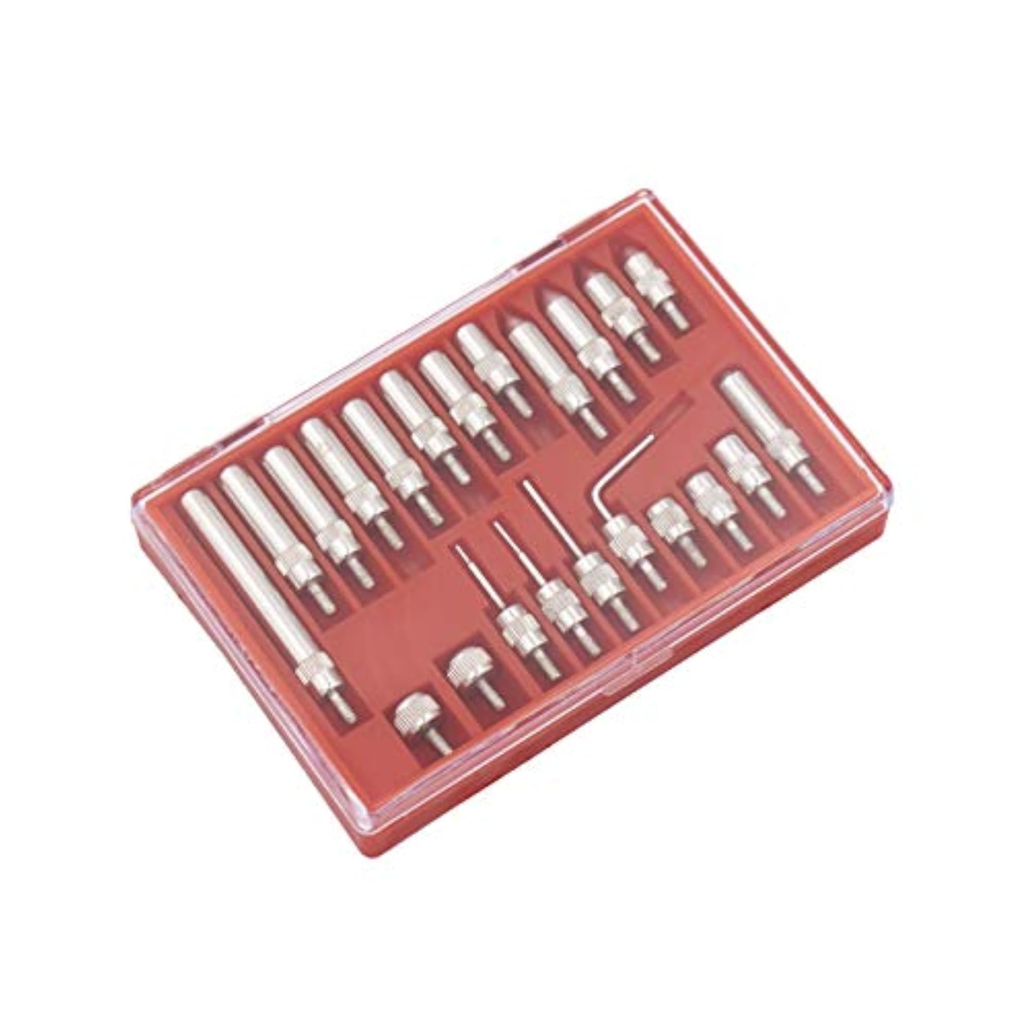 Digital Dial Indicators Tip Set, 22 Pieces