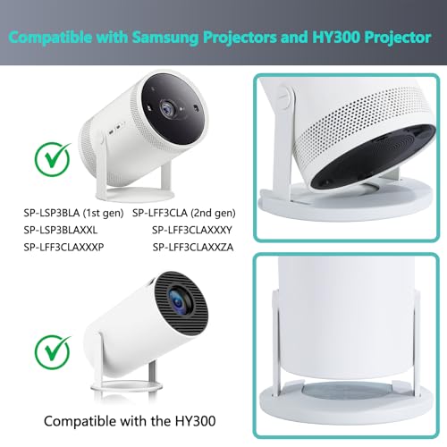 Soporte de pared para mini proyector con base estable compatible con HY300 PRO portátil 2