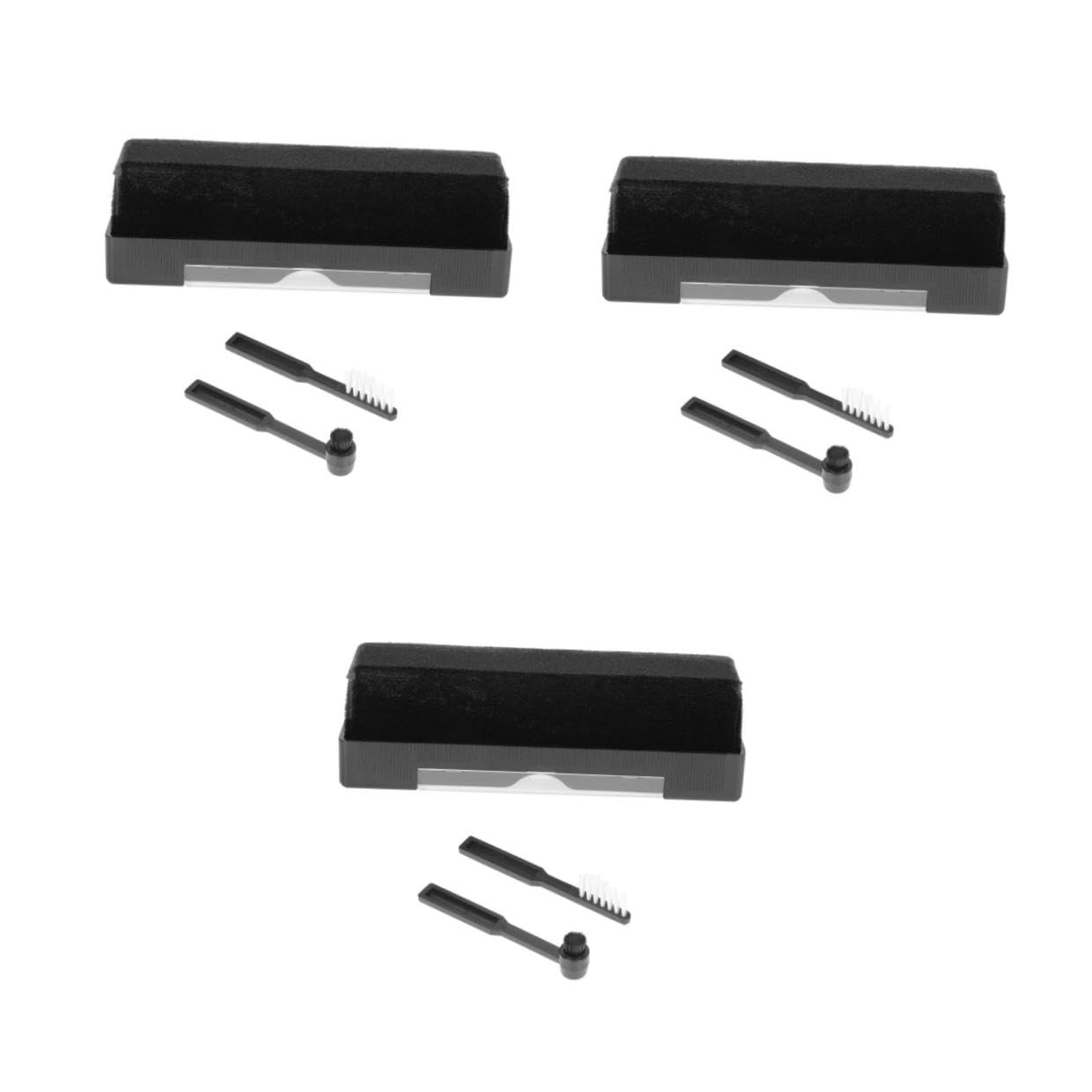 HOMSFOU 3 Set Completi Per La Pulizia Del Giradischi Spazzola Antipolvere E Macchina Per La Pulizia Dei in Vinile Per Un Uso Sicuro