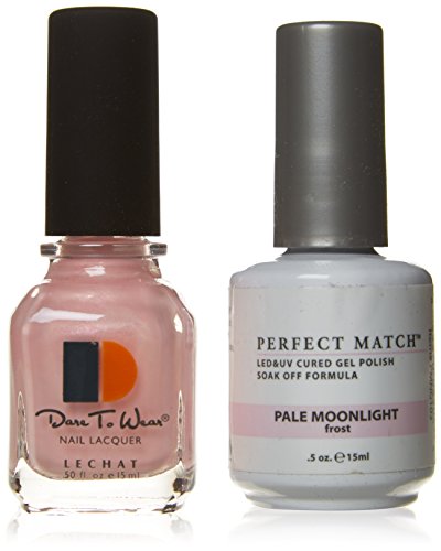 Le Chat Perfect Match Led-Uv Gel Polish Kits - Complete A-Z Collection, Pale Moonlight
