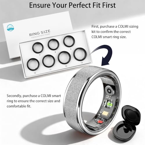 R10 Smart Ring, Smart Health Ring for Women, Features Heart Rate, Blood Oxygen, Sleep Monitoring, Pedometer, and Fitness - Additional View