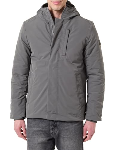 G-STAR Veste Homme Vodan - Parka Matelassée Casual Noire avec Capuche