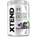 Produktbild XTEND Original - BCAA-Pulver - Schwarze Johannisbeere | Ergänzungsmittel mit verzweigtkettigen Aminosäuren | 7 g BCAA + Elektrolyte für Regeneration & Hydration | 30 Portionen
