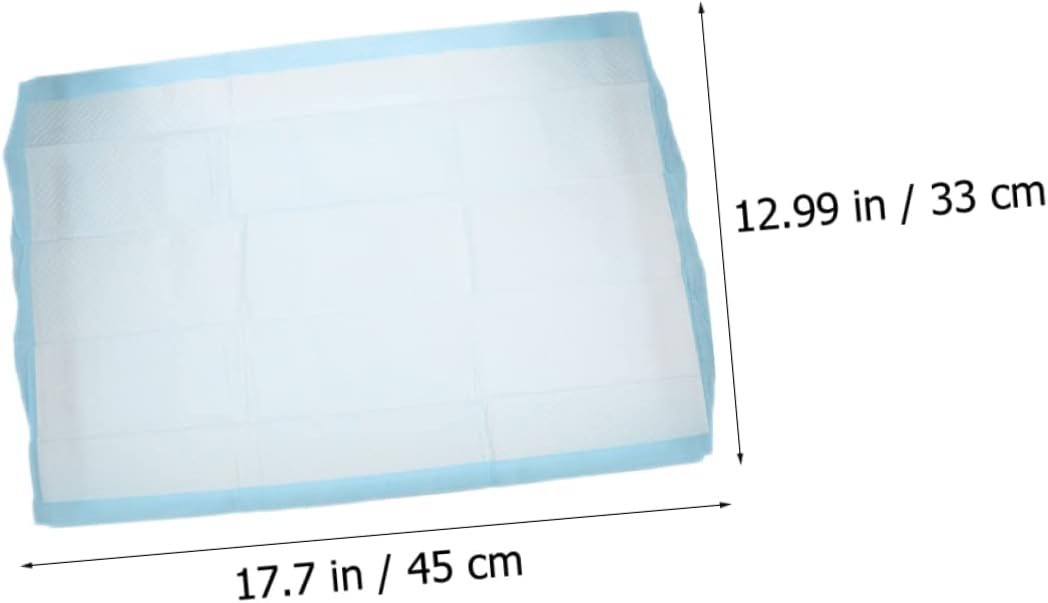 DOITOOL 40pcs Disposable Pet Training Pee Pads for Dogs and Cats Easy to Use Quick-Dry Leak Home and Outdoor Potty Training