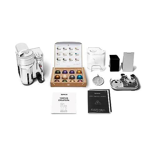 Image of Nespresso Vertuo Creatista Coffee and Espresso Maker by Breville, Brushed Stainless Steel