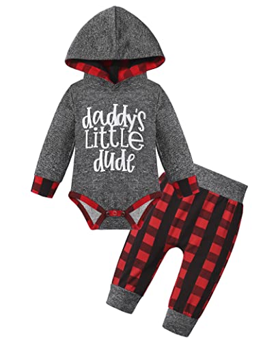 Image of Fommy Baby Boy Clothes Cute Boy Hoodies+Pants Set 2PC gifts