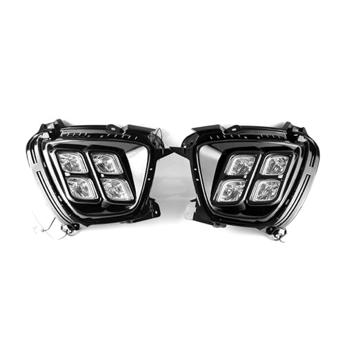 XCZPRKMXY LED DRL Daytime Running Light Front Bumper Driving Fog Lamps Assembly Accessories Compatible With KIA Sorento 2016 2017 2018