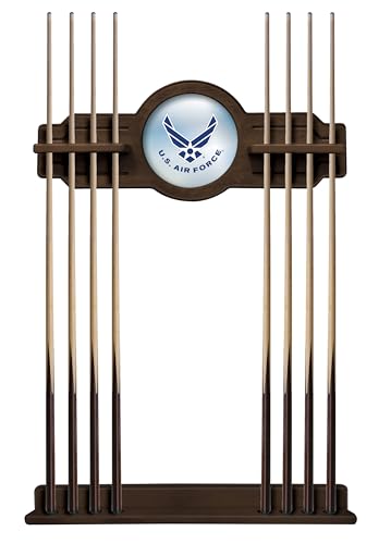 U.S. Air Force Cue Rack in Navajo Finish by Holland Bar Stool
