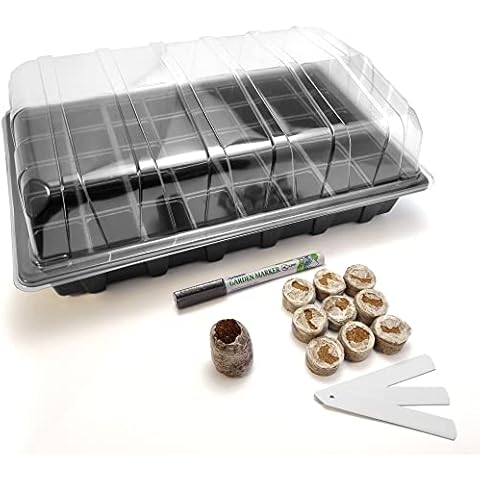 Elixir Gardens Reusable Propagator Kit with Jiffy Pellets Cover