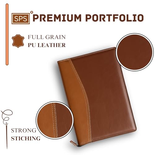 SPS Portfolio Multipurpose Brown File Folders - Image 3