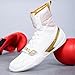 Imagen de BLBK Zapatos de Boxeo para Hombres Calzado de Lucha Libre Combate Boxeadores Juveniles Muay Thai Kickboxing Sparring Entrenadores Respirables Botas de Boxeo zapatillas de lucha libre para hombres