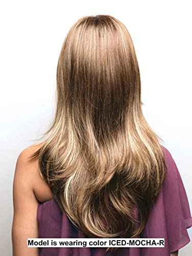 Bundle - 5 Items: Angelica Wig By Noriko, Christy's Wigs Q & A Booklet, 2Oz Travel Size Wig Shampoo, Wig Cap & Wide Tooth Comb - Color: Chestnut #TOP7
