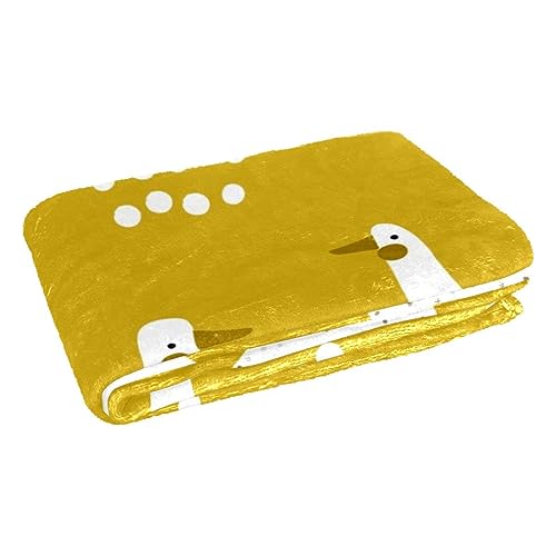 Couverture douce chaude 150x100 cm isolante et légère pour lit, canapé et camping