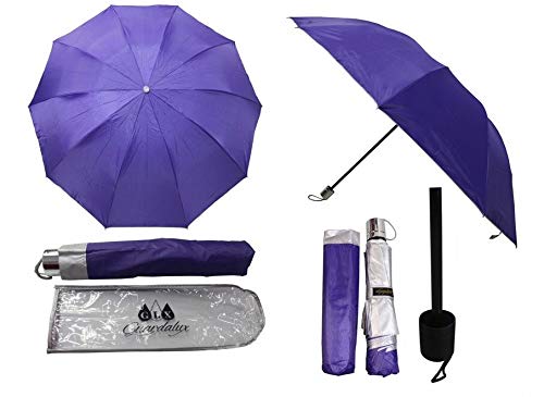 Guarda-chuva Grande Função De Contra Vento E Proteção Solar (pink)