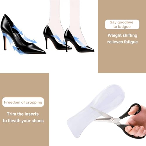 Plantillas de Gel para Tacones Altos Mujer, 4 Unidades miniatura 3