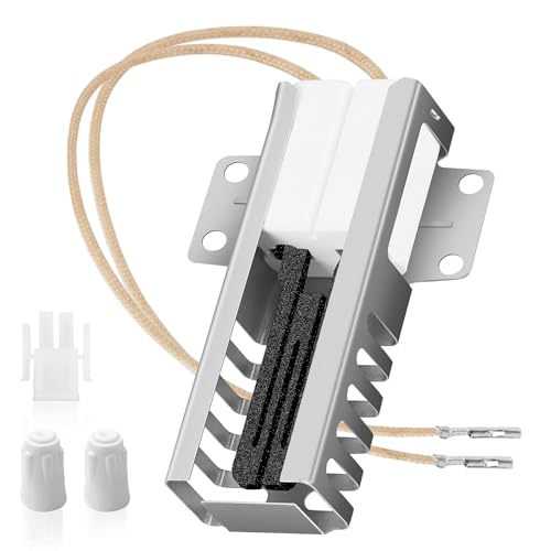 WB13K21 Oven Igniter for GE Frigidaire Kenmore Gas Range Oven. Replaces WB13K0021 Norton 501A WB13T10045 WB13K10026 Universal Model. 1-year warranty.