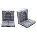 EnderToys Locking Dungeon Tiles - Masonry and Stone, Wargame Terrain for Tabletop 28mm Miniatures, 3D Printed Scenery