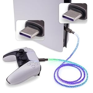 PlayVital PFLED16 Beleuchtetes USB-C Ladekabel