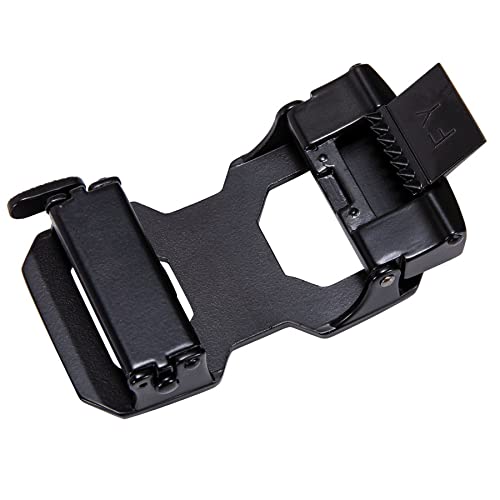 Cintura Automatica Uomo HJones In Vera Pelle &ndash; Fibbia A Cricchetto &ndash; Regolabile, Vintage, 3.5cm &ndash; Regalo