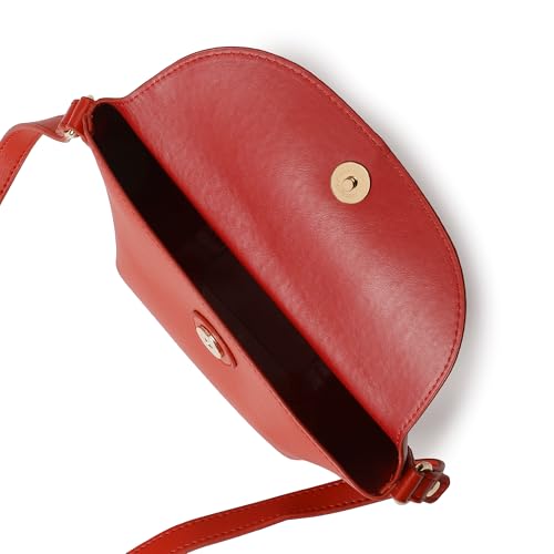Image of Fastrack Puff Sling with Detachable Pouch | Faux-Leather Women's Handbags | Sling for Casual Carry