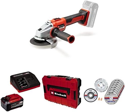 Meuleuse D’Angle Sans Fil Einhell AXXIO 18/125 Q - Brushless 18V, 125mm, Power X-Change (sans Batterie)